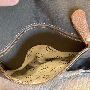 Myra Bag Upcycled Canvas Bag, Brown